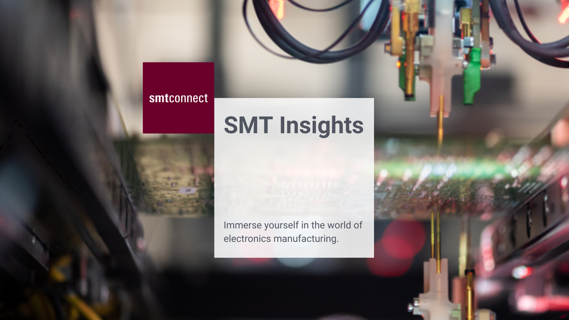 SMTconnect: articles on trends, innovations, and challenges in electronic manufacturing